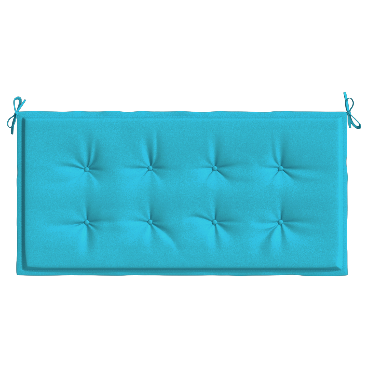 Tuinbankkussen 100x50x4 cm oxford stof turquoise
