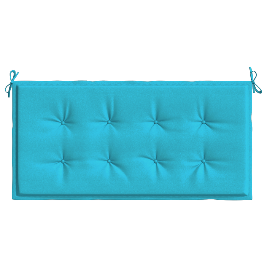 Tuinbankkussen 100x50x4 cm oxford stof turquoise