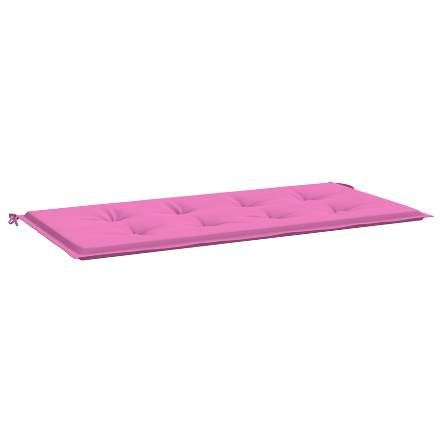 Tuinkussen Roze 120x50x4 cm Oxford Stof