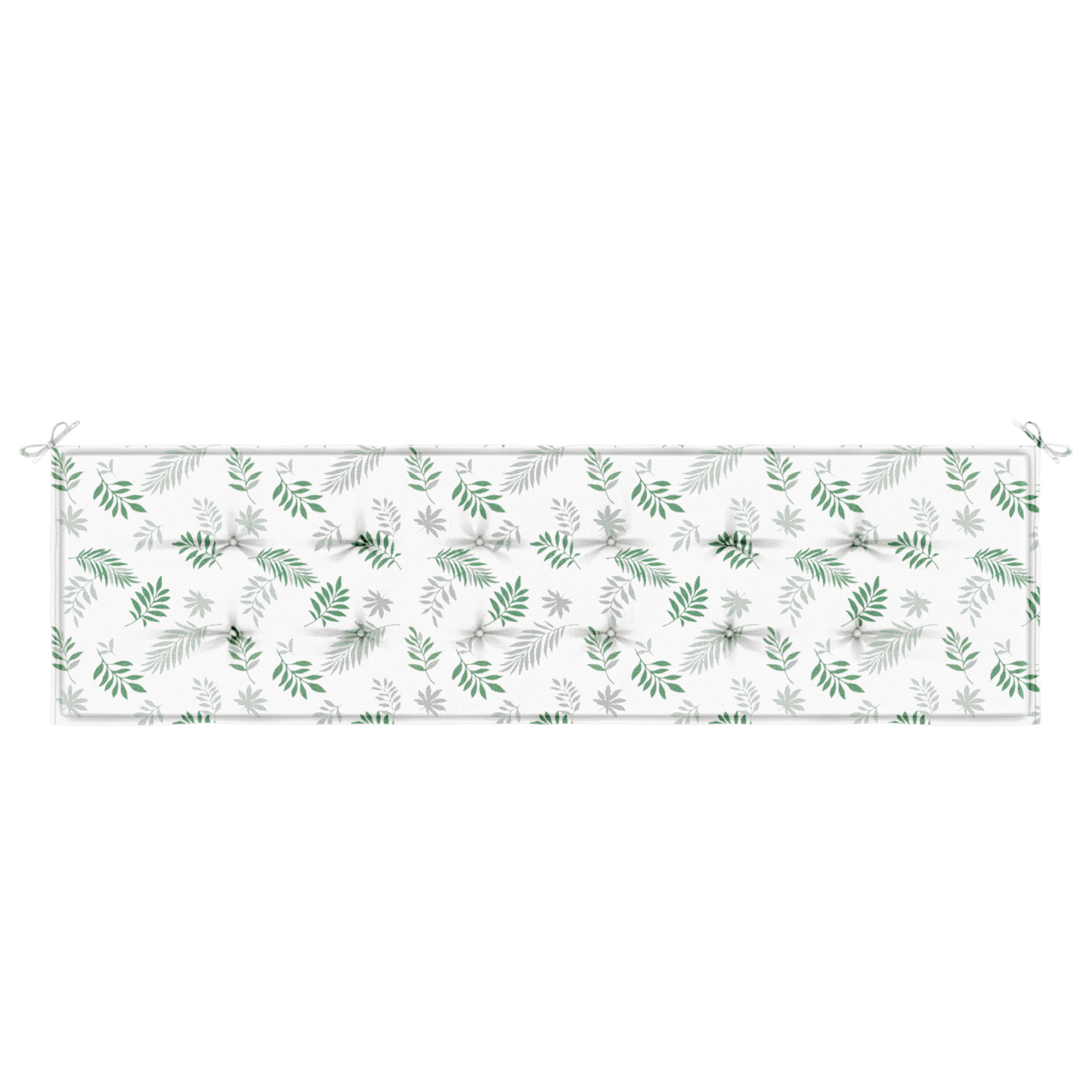 Tuinkussen met Bladerenpatroon - 180x50x4 cm, gemaakt van Oxford-stof