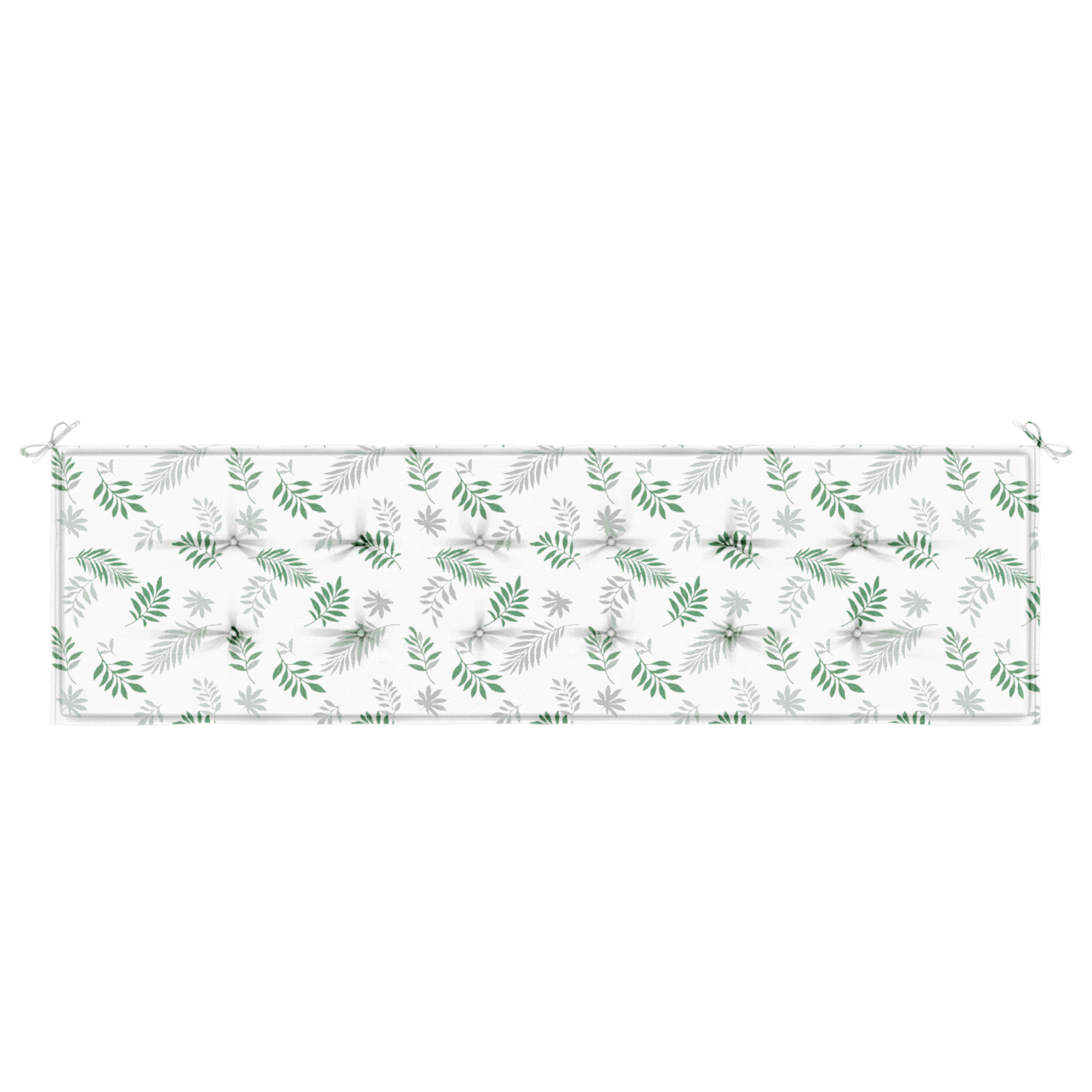 Tuinkussen met Bladerenpatroon - 180x50x4 cm, gemaakt van Oxford-stof