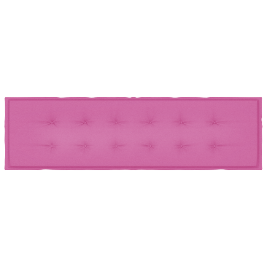 Tuinbankkussen 180x50x4 cm oxford stof roze
