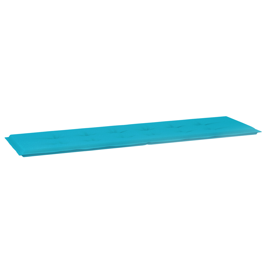 Tuin Bank Kussen - Turquoise, 180x50x4 cm, Oxford Stof
