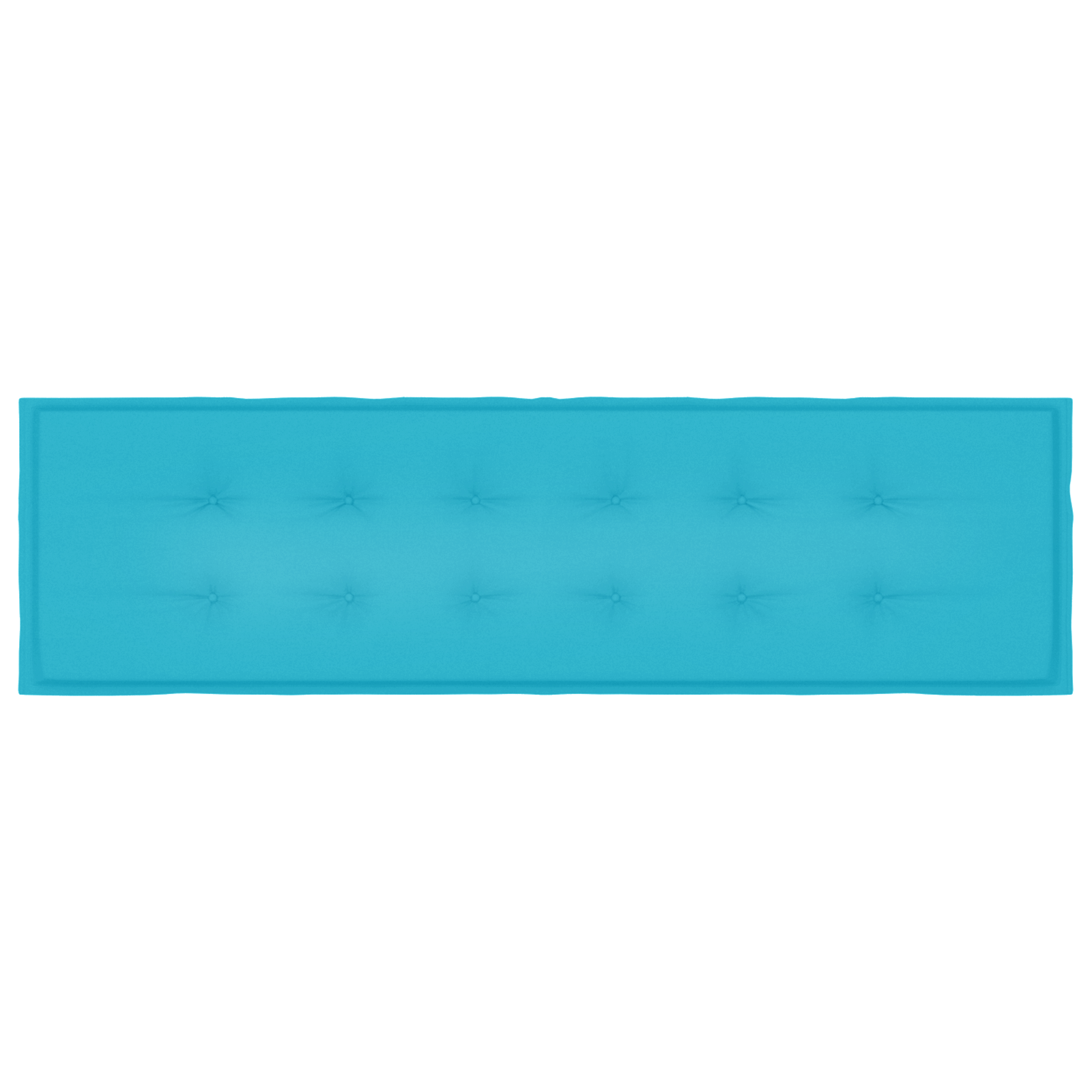 Tuin Bank Kussen - Turquoise, 180x50x4 cm, Oxford Stof