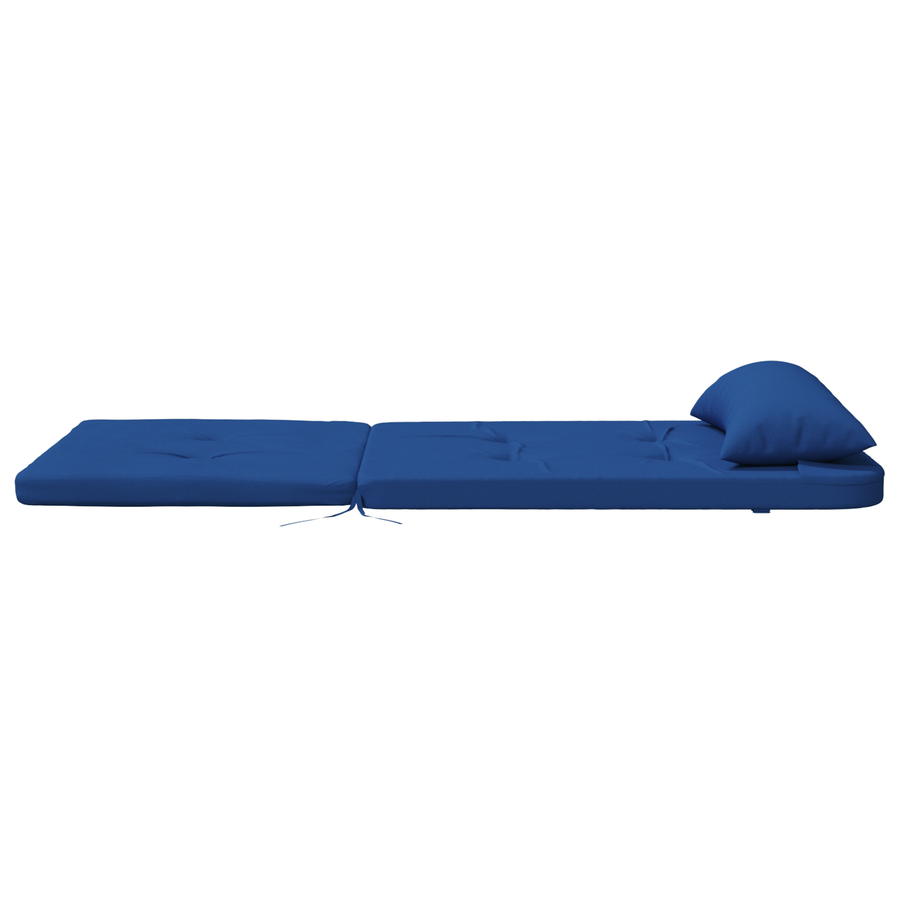 Blauwe Kussen Set Blauw Katoen, Hout Standaard Kussen Set
