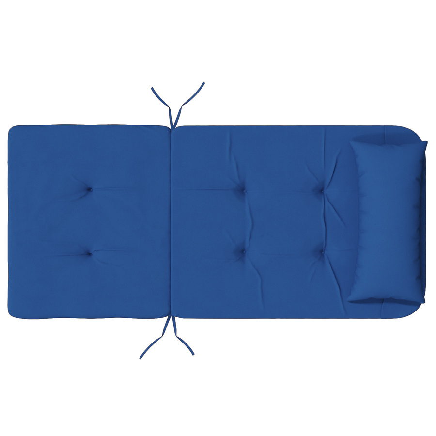 Blauwe Kussen Set Blauw Katoen, Hout Standaard Kussen Set