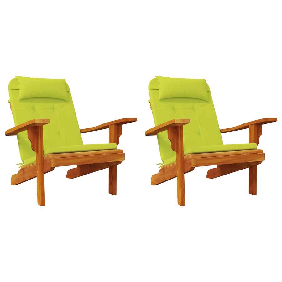 Felle Groene Stoelkussens Felle groene Polyester Middelgroot