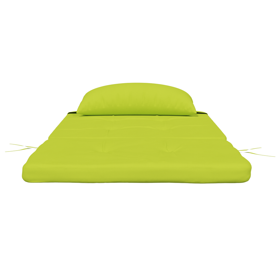 Felle Groene Stoelkussens Felle groene Polyester Middelgroot