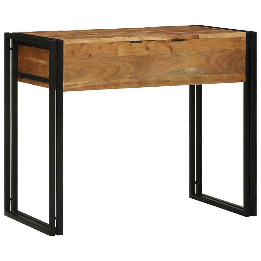 Make-uptafel 90x50x75 cm Massief Acaciahout