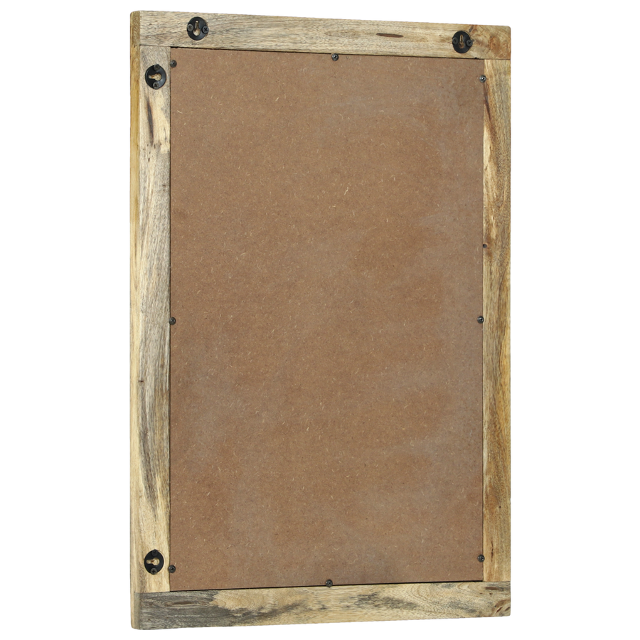 Badkamerspiegel 50x70x30 cm Massief Mango Hout