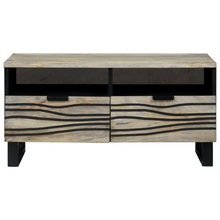 Salontafels met lade met opslag Wit, Zwart 80 x 50 x 40 cm