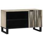 Tv-kast 80x33x46 cm wit