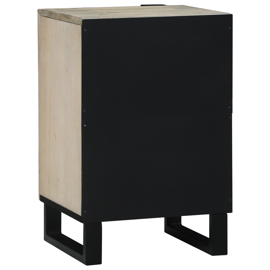 Badkamer Kast met plank met opslag met de deur Bruin, Zwart 38 x 33.5 x 58 cm
