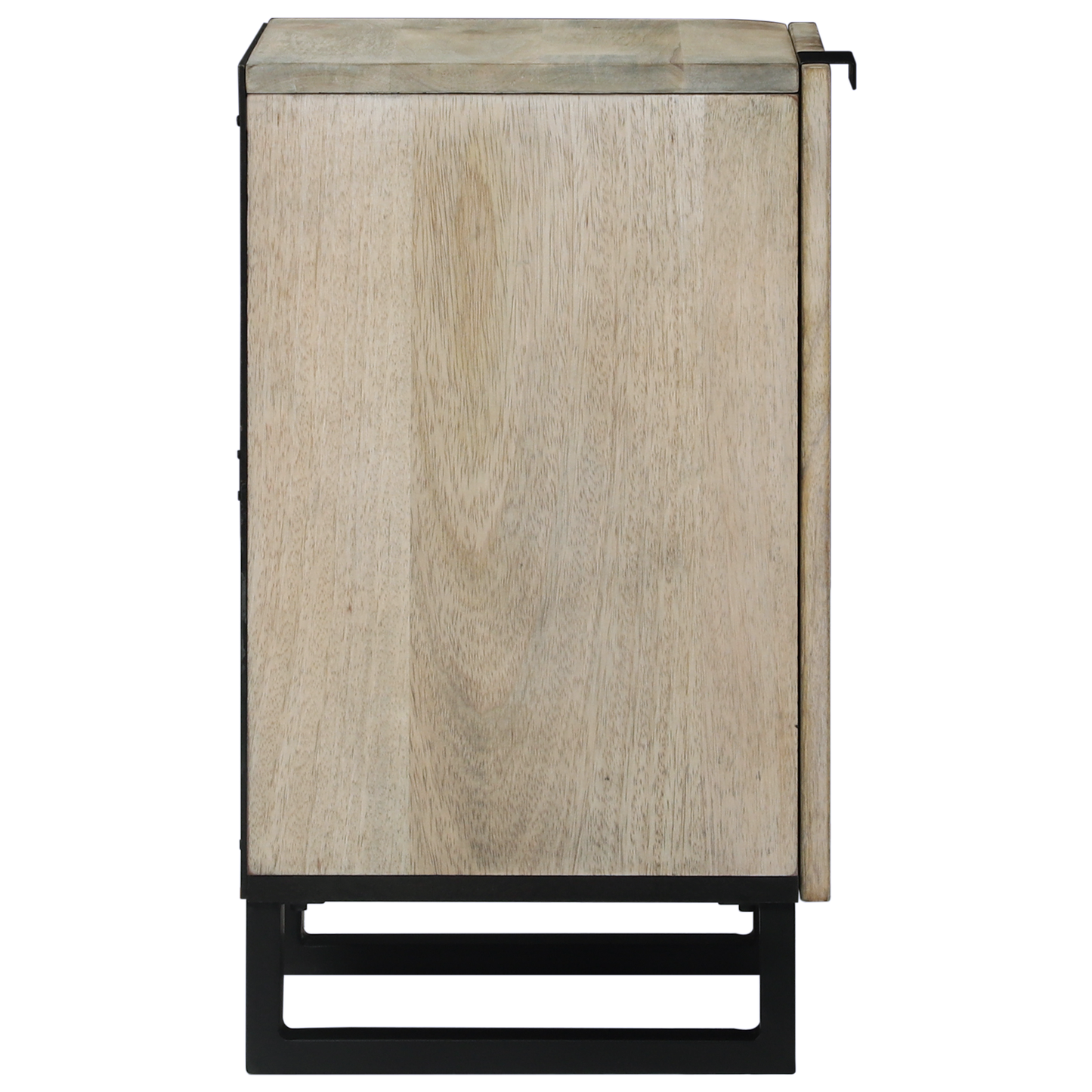 Badkamer Kast met plank met opslag met de deur Bruin, Zwart 38 x 33.5 x 58 cm
