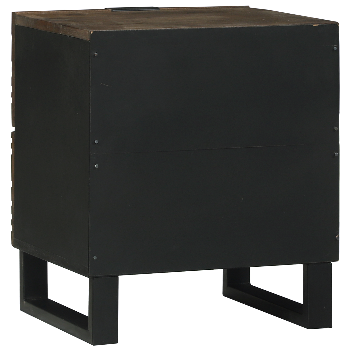 Nachtkastje met lade Walnotenhout 40 x 33.5 x 46 cm