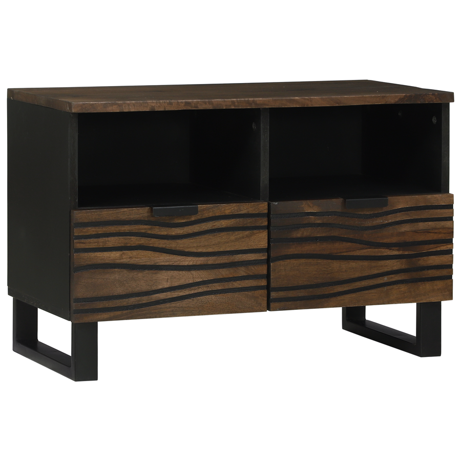 Entertainment Centra & TV Stands met lade met plank met opslag Bruin Medium Hout