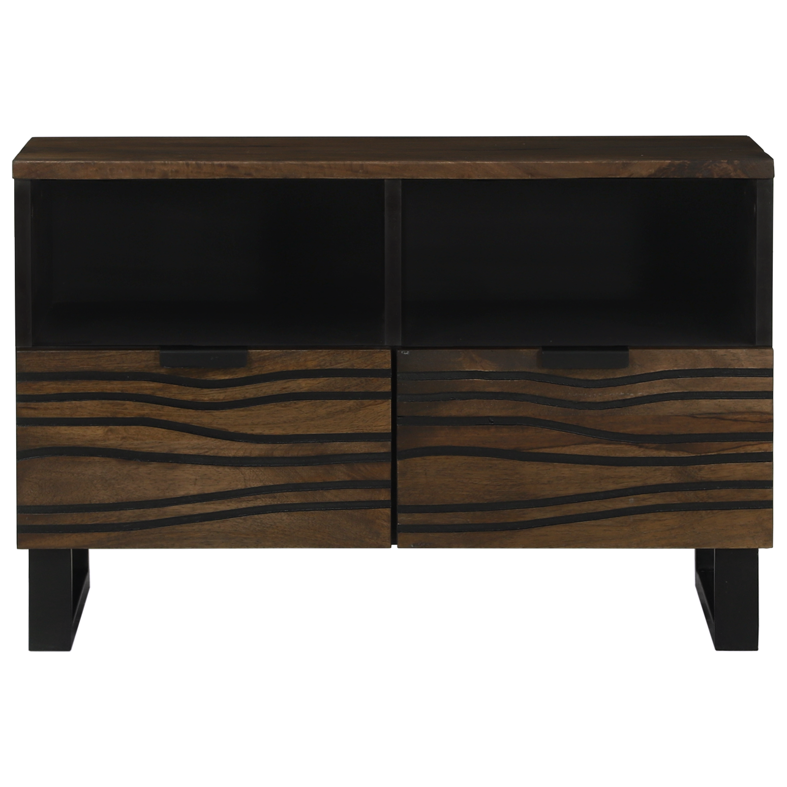 Entertainment Centra & TV Stands met lade met plank met opslag Bruin Medium Hout