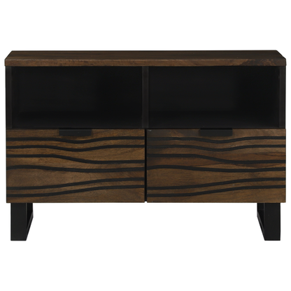 Entertainment Centra & TV Stands met lade met plank met opslag Bruin Medium Hout