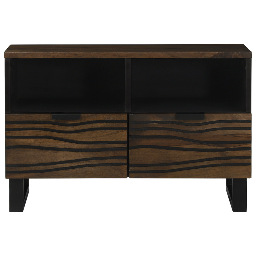 Entertainment Centra & TV Stands met lade met plank met opslag Bruin Medium Hout