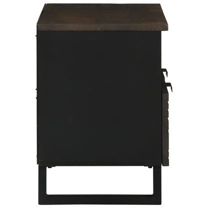Entertainment Centra & TV Stands met lade met plank met opslag Bruin Medium Hout