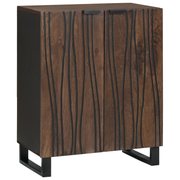 Sideboard Walnut Wood 60 x 33.5 x 75 cm Solid Mango Wood