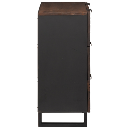 Dressoir van 60x33,5x75 cm van Massief Mango Hout