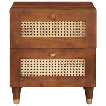 Nachtkastjes met lade 2 pcs 40 x 33.5 x 46 cm