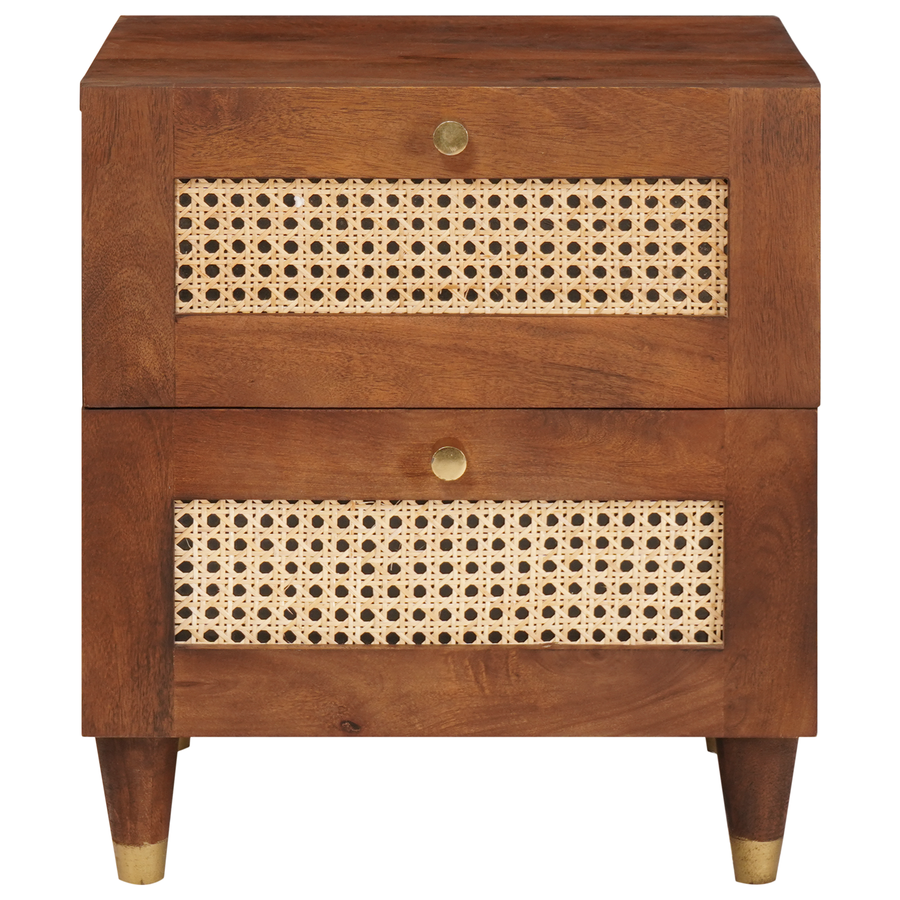 Nachtkastjes met lade 2 pcs 40 x 33.5 x 46 cm