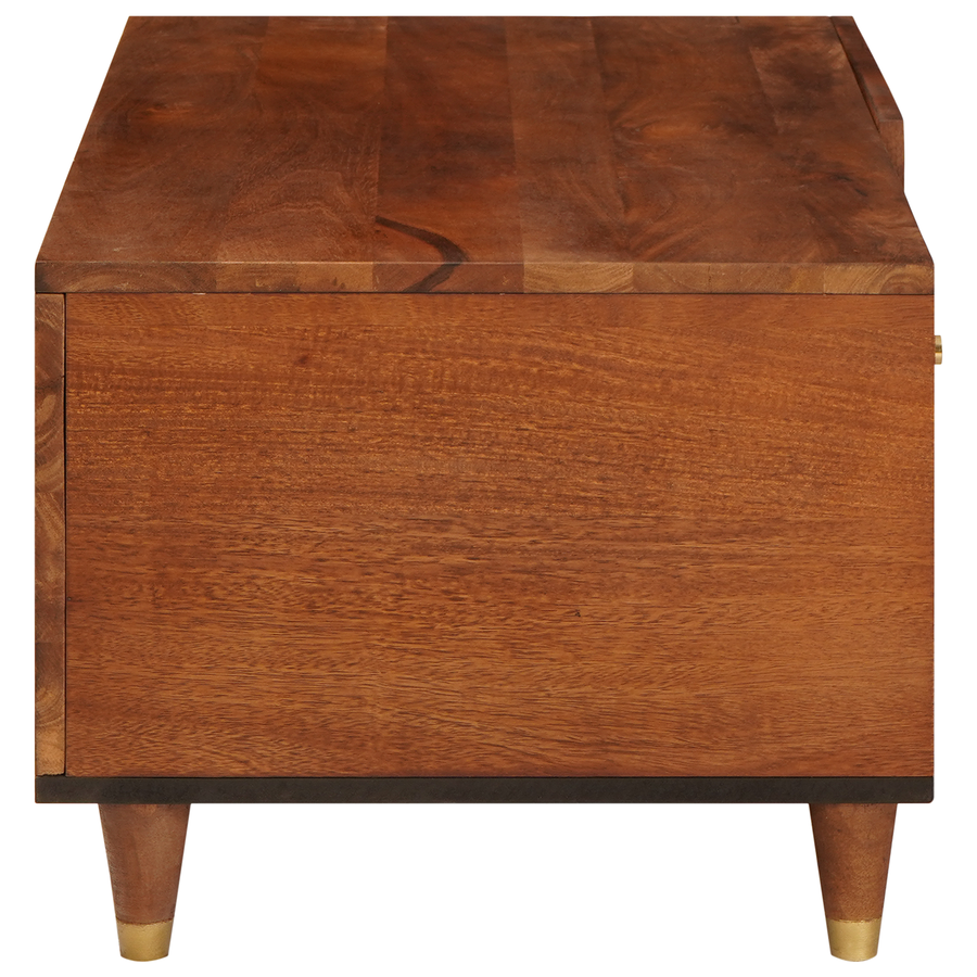 Salontafels Bruin 80 x 50 x 40 cm Rotan en massief mango-hout