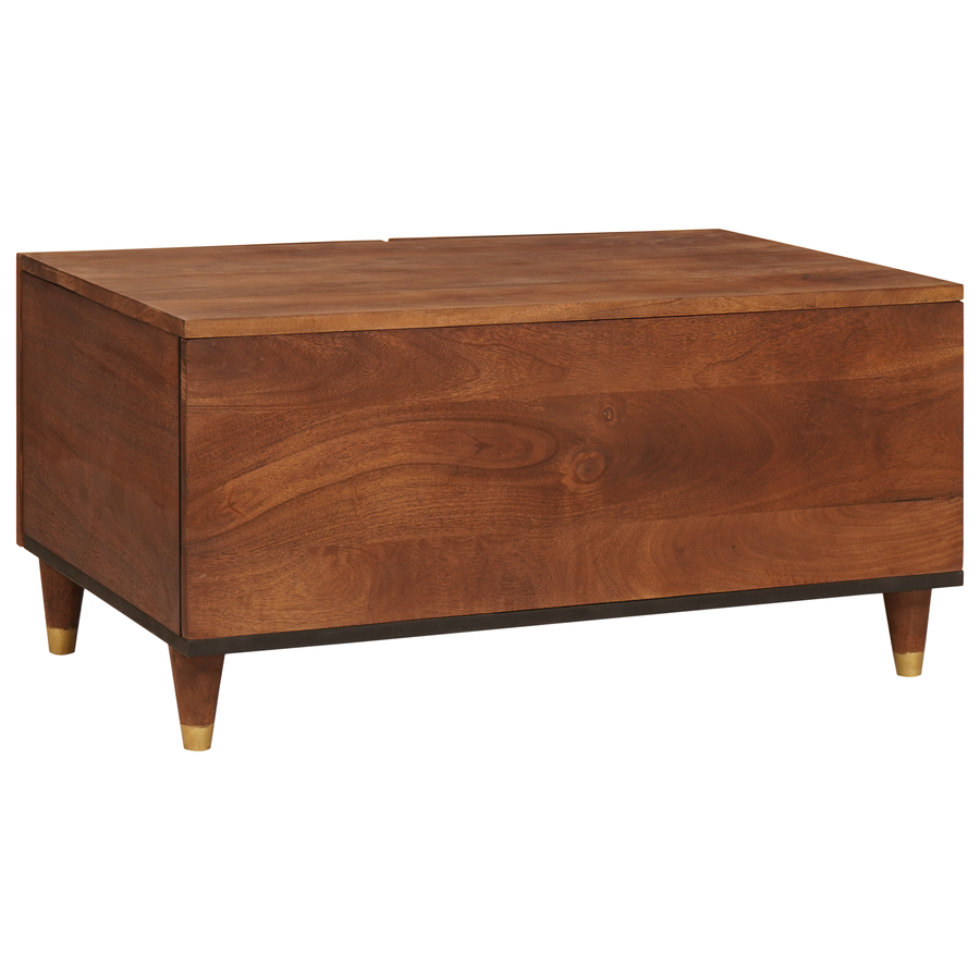 Salontafels Bruin 80 x 50 x 40 cm Rotan en massief mango-hout