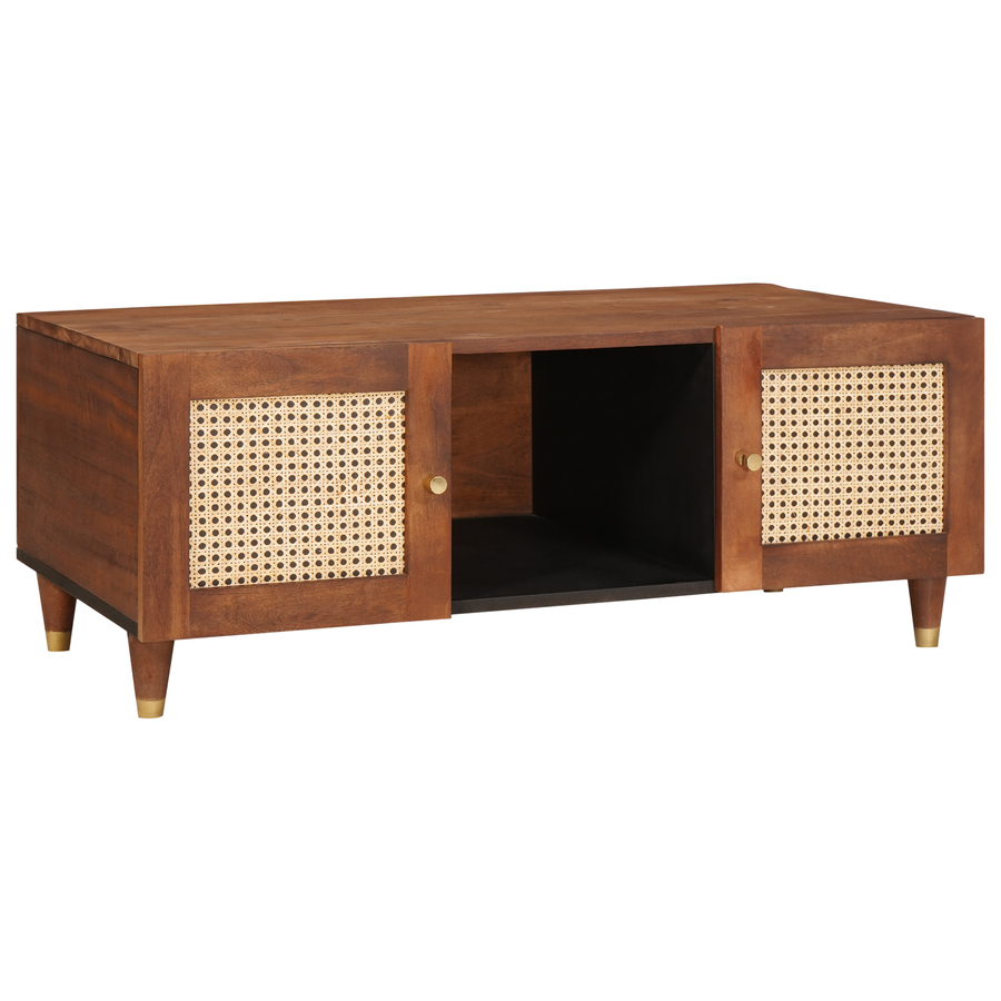 Salontafels Bruin 100 x 54 x 40 cm Bamboe en massief mango hout
