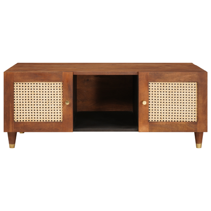 Salontafels Bruin 100 x 54 x 40 cm Bamboe en massief mango hout