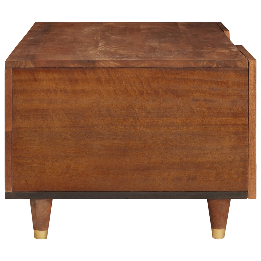 Salontafels Bruin 100 x 54 x 40 cm Bamboe en massief mango hout