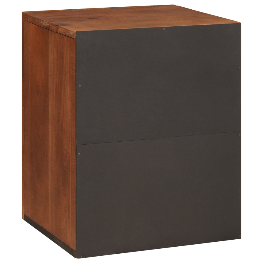 Badkamer Kast met plank met opslag met de deur Bruin 38 x 33.5 x 48 cm