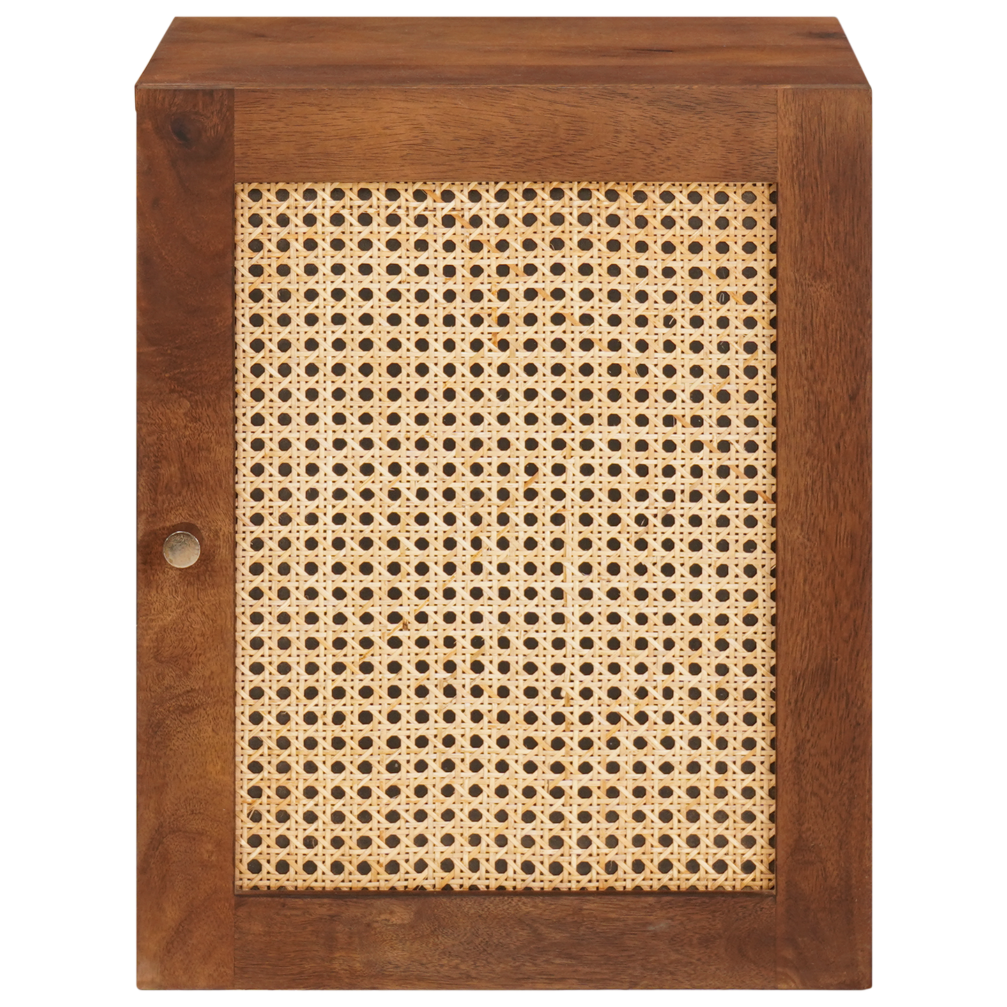 Badkamer Kast met plank met opslag met de deur Bruin 38 x 33.5 x 48 cm