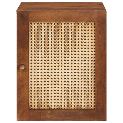 Badkamer Kast met plank met opslag met de deur Bruin 38 x 33.5 x 48 cm
