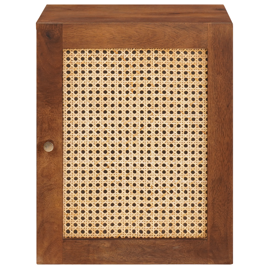 Badkamer Kast met plank met opslag met de deur Bruin 38 x 33.5 x 48 cm