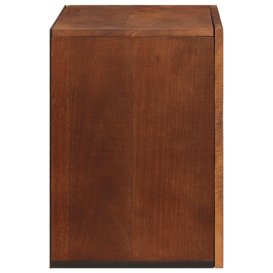 Badkamer Kast met plank met opslag met de deur Bruin 38 x 33.5 x 48 cm