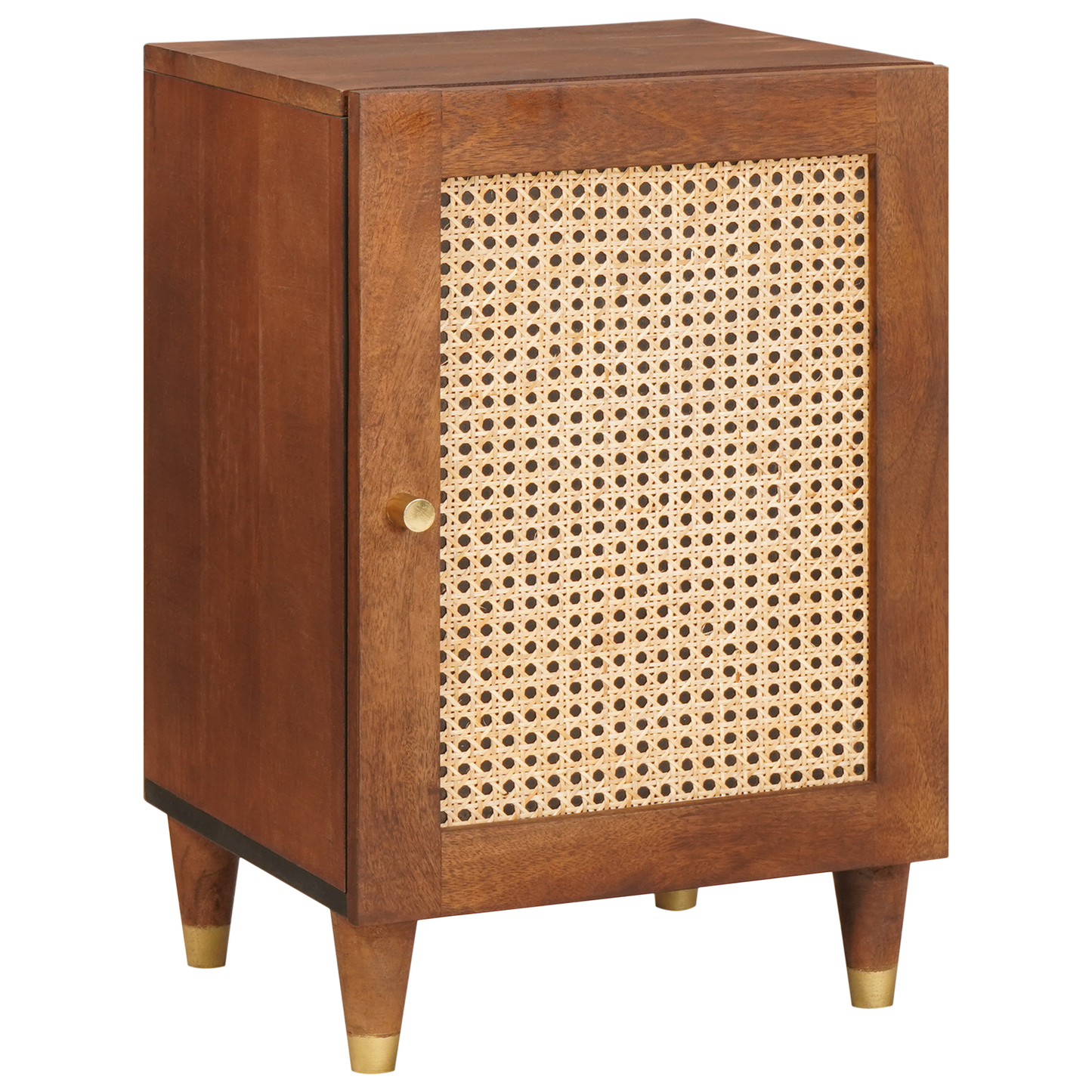 Badkamer Kast met plank met opslag met de deur Bruin 38 x 33.5 x 58 cm