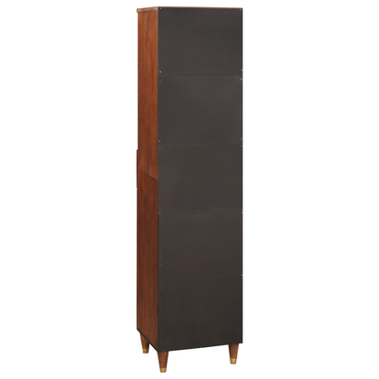 Dressoir met lade met plank met opslag met de deur Bruin 38 x 33.5 x 160 cm