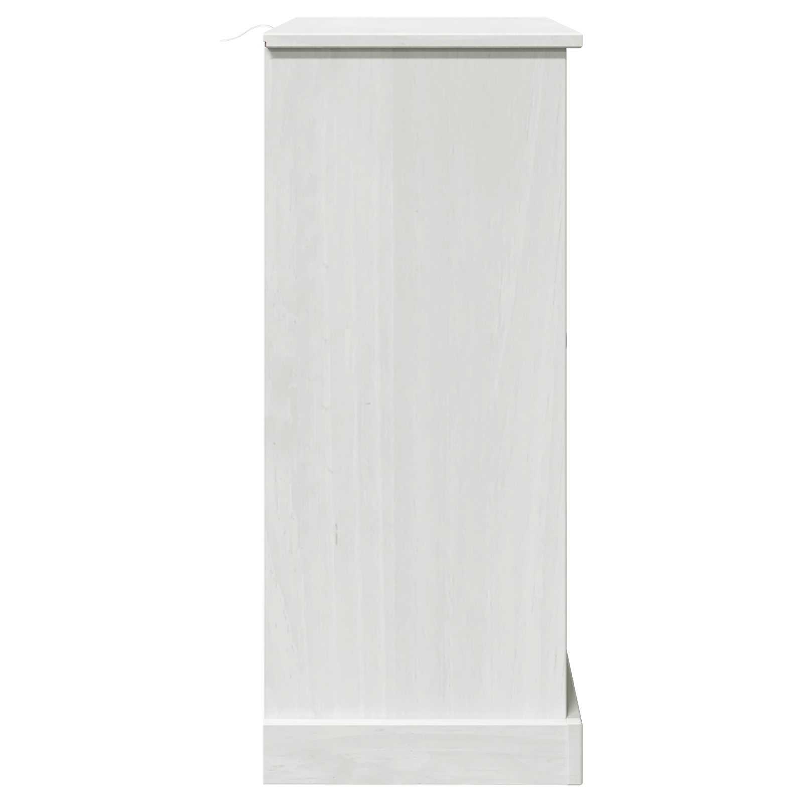 Badkamer Kast met opslag Wit 68 x 34 x 80 cm Massief grenenhout