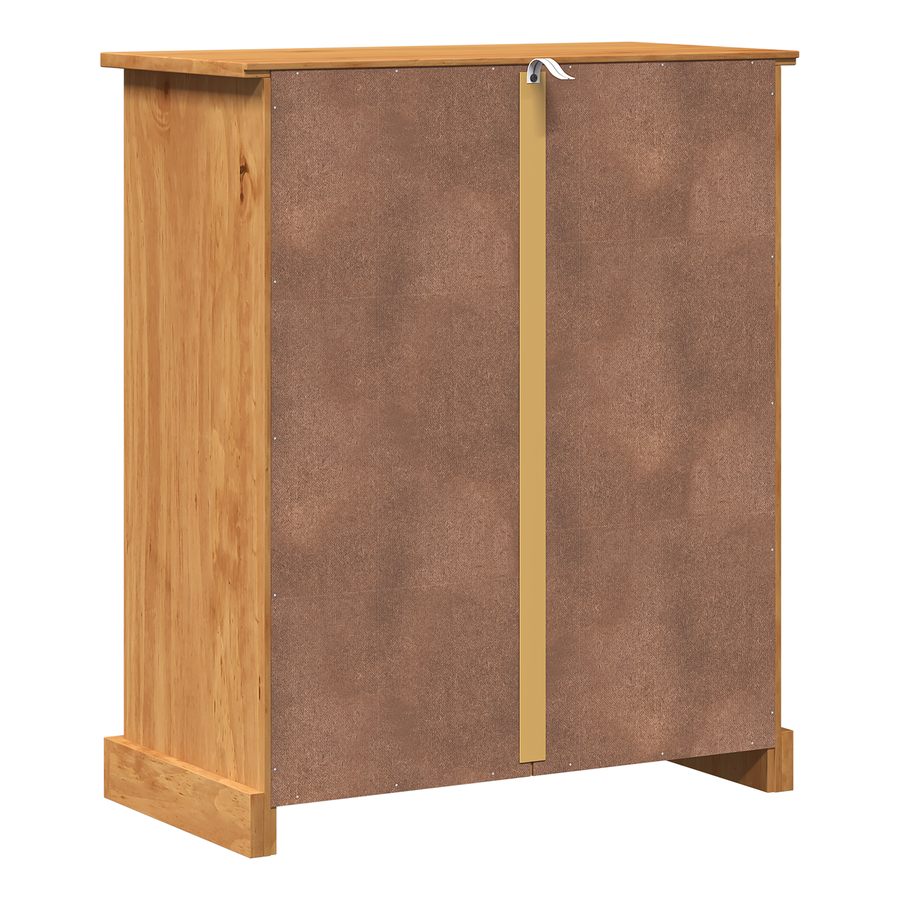 Badkamer Kast Honingbruin 68 x 34 x 80 cm Massief grenenhout