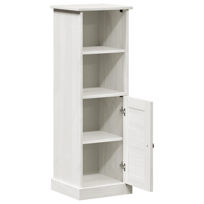 Badkamer Kast Wit 37 x 34 x 110 cm Massief grenenhout