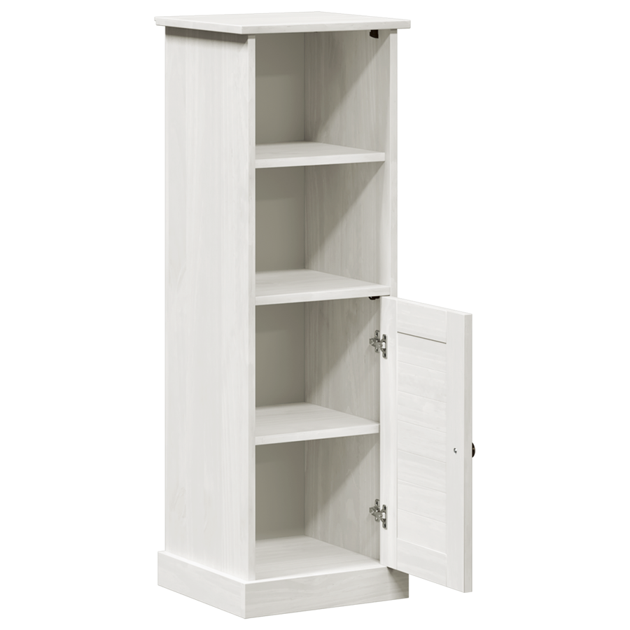 Badkamer Kast Wit 37 x 34 x 110 cm Massief grenenhout