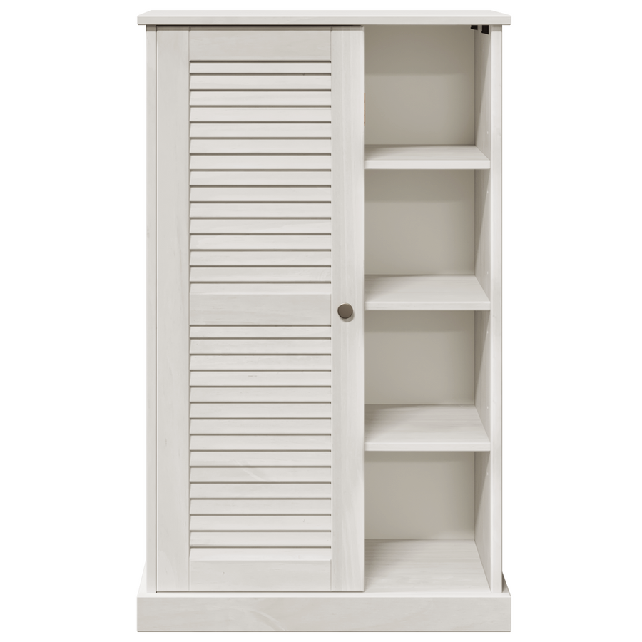 Badkamer Kast Wit 68 x 34 x 110 cm Massief grenenhout