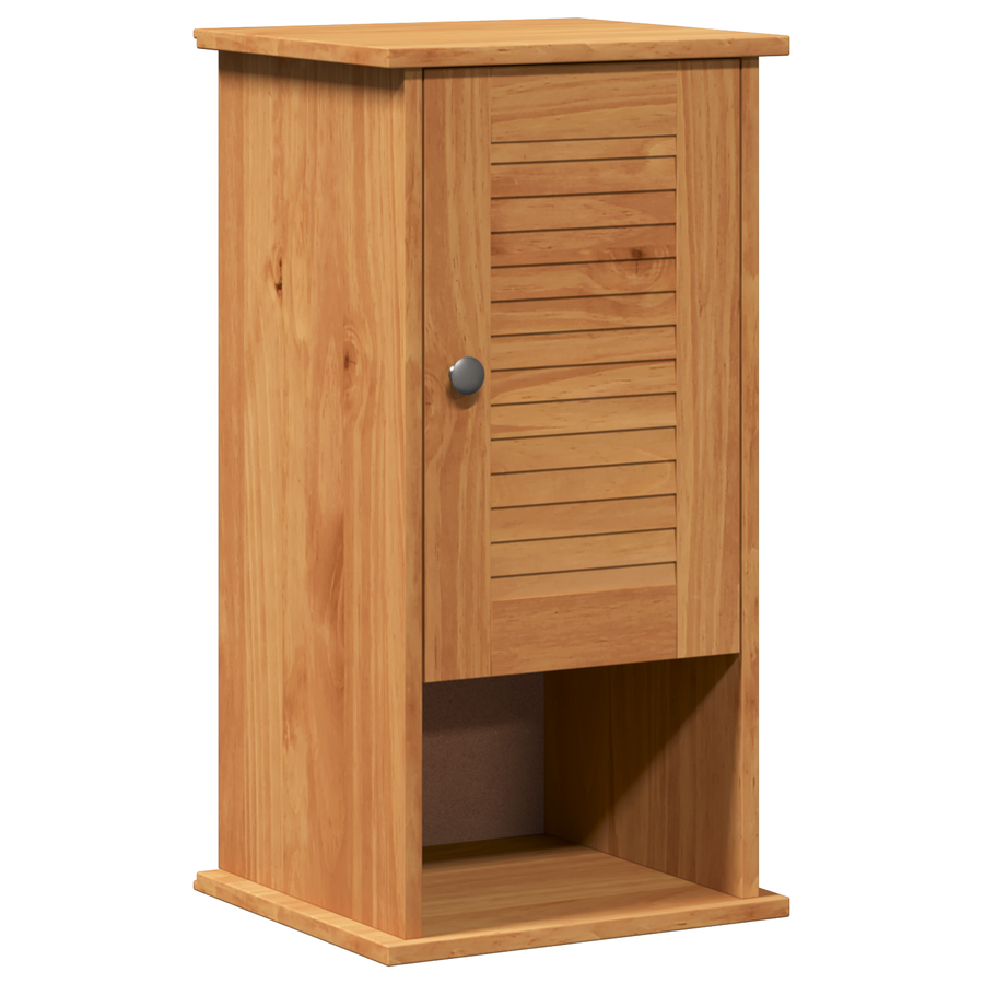 Wand Gemonteerde Badkamerkast Honingbruin 37 x 34 x 71.5 cm