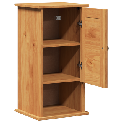 Wand Gemonteerde Badkamerkast Honingbruin 37 x 34 x 71.5 cm