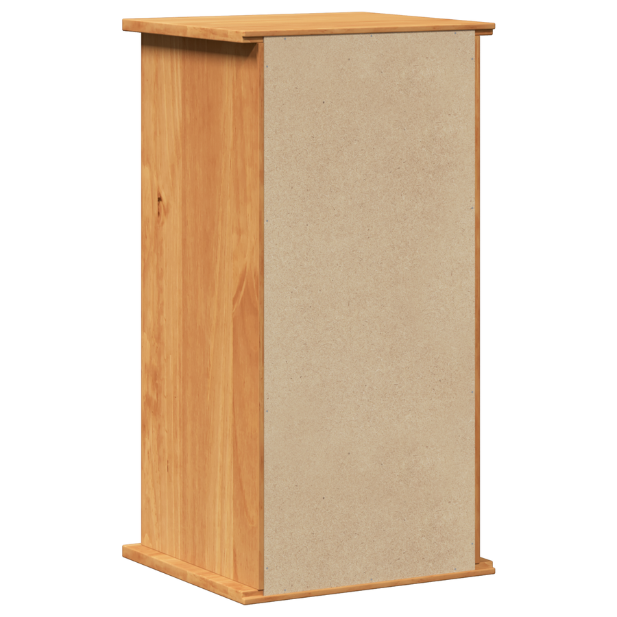 Wand Gemonteerde Badkamerkast Honingbruin 37 x 34 x 71.5 cm