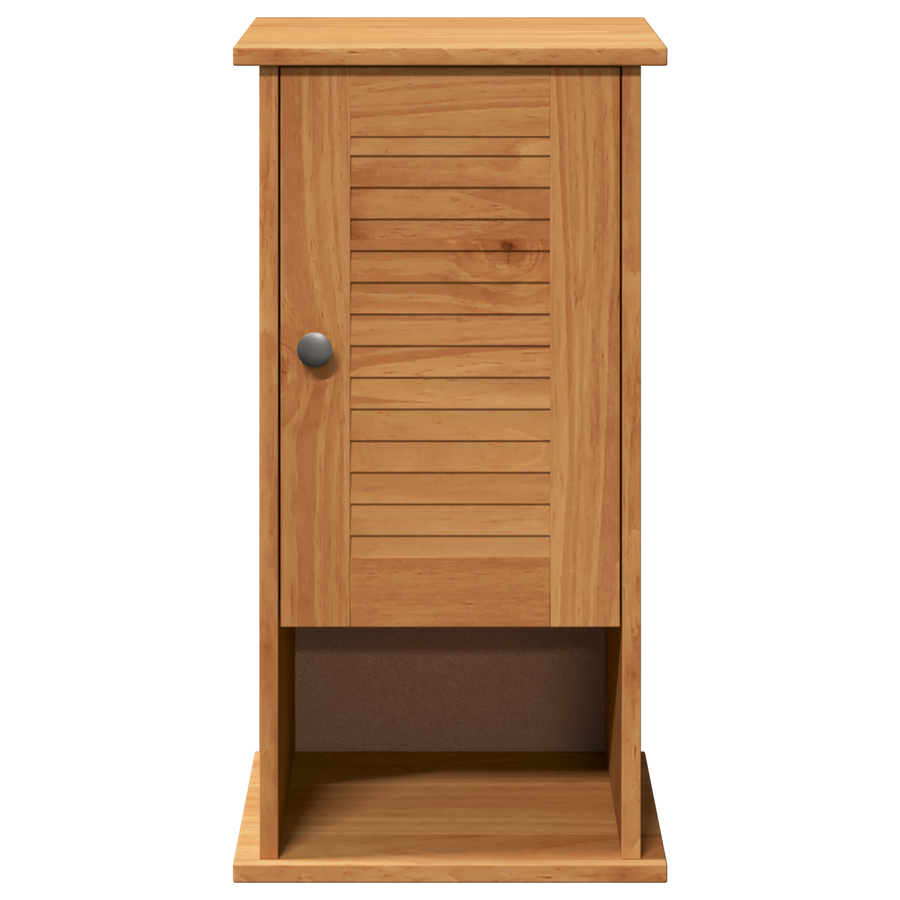 Wand Gemonteerde Badkamerkast Honingbruin 37 x 34 x 71.5 cm