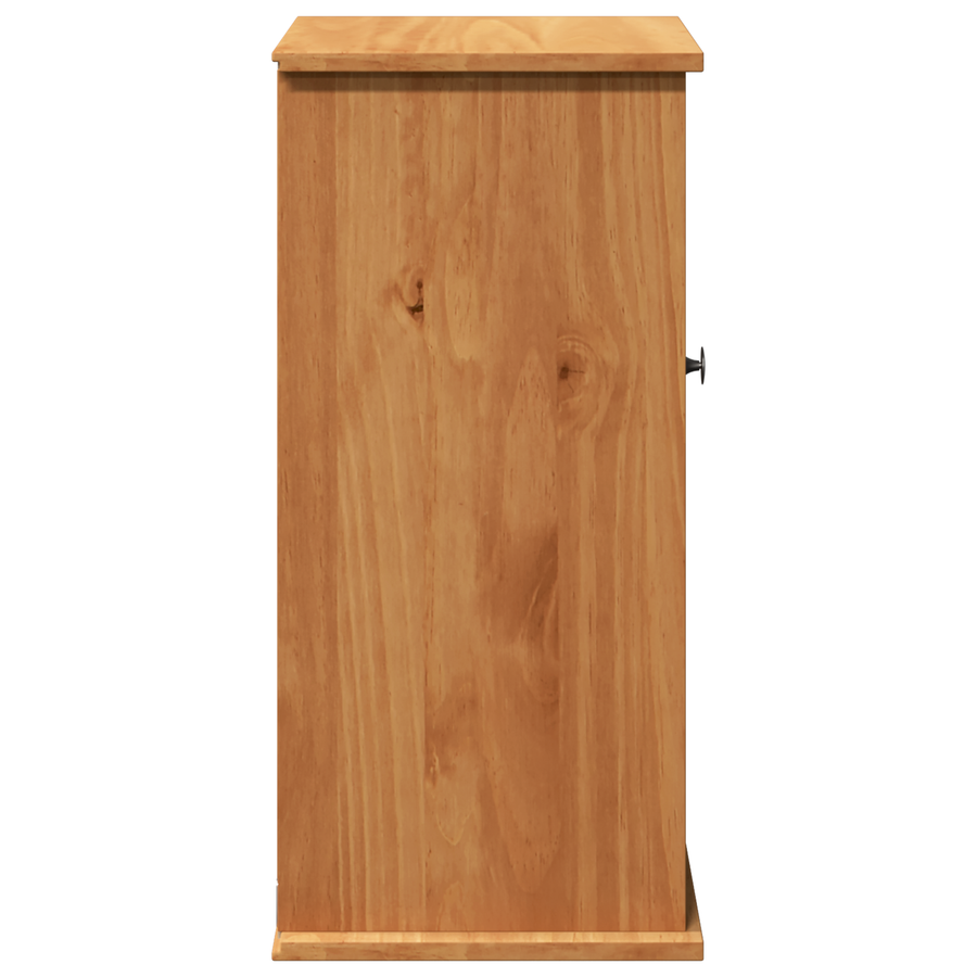 Wand Gemonteerde Badkamerkast Honingbruin 37 x 34 x 71.5 cm